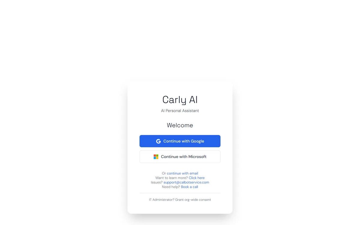Carly screenshot