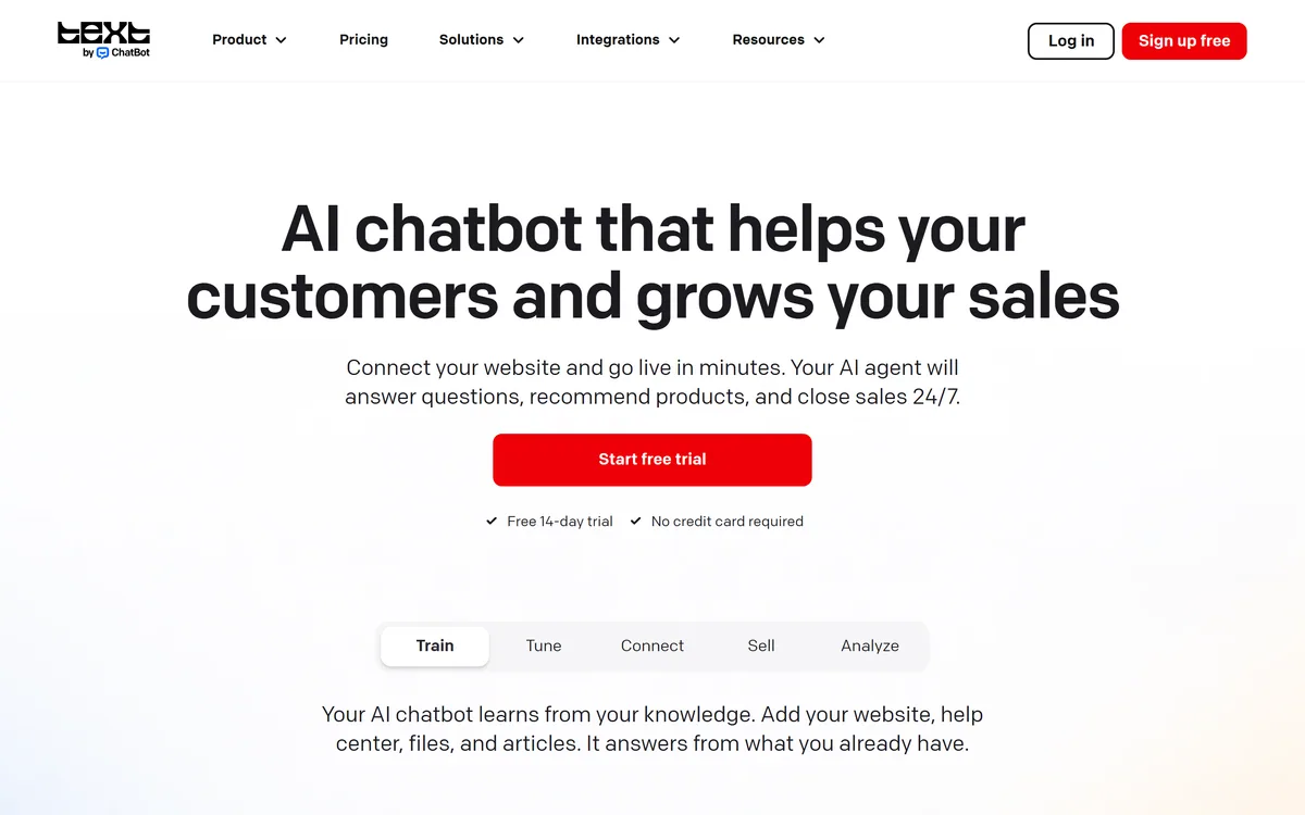 ChatBot screenshot