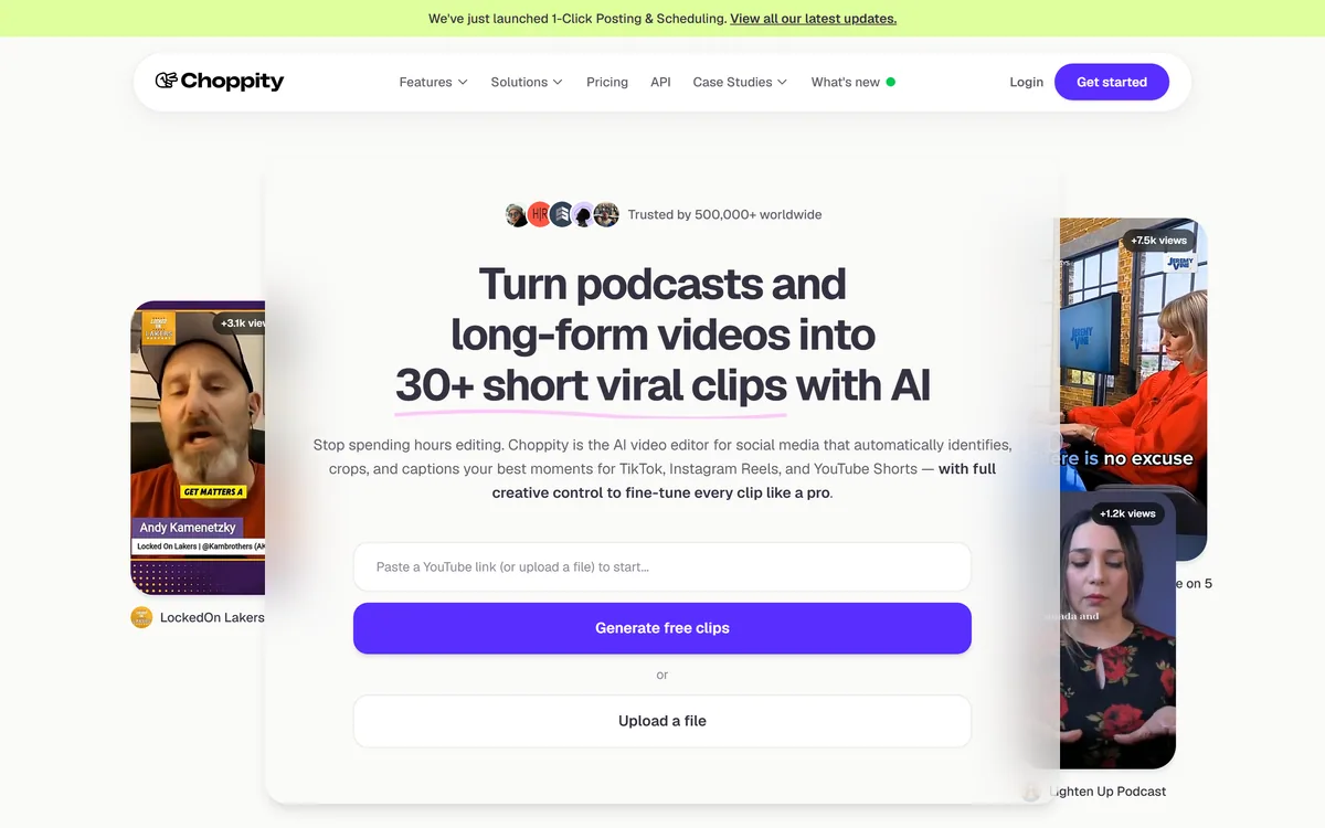 Choppity screenshot
