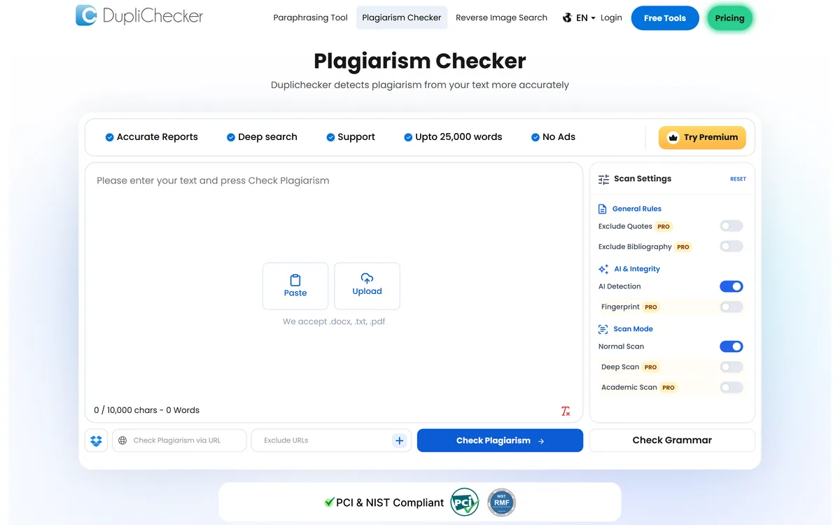 Duplichecker screenshot