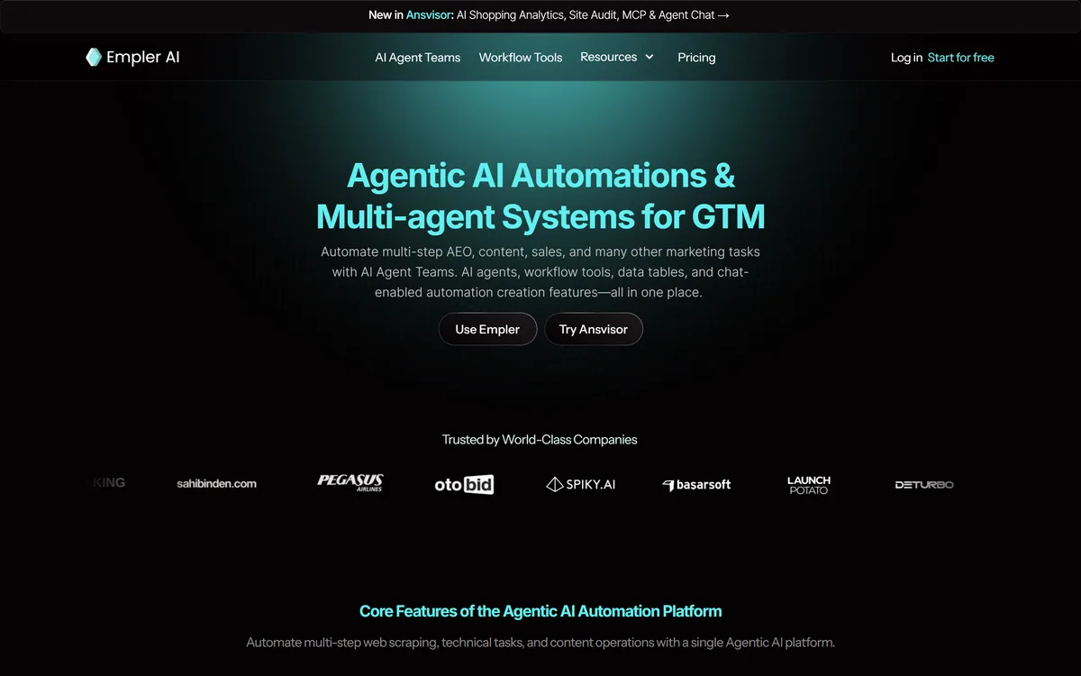 Empler AI screenshot