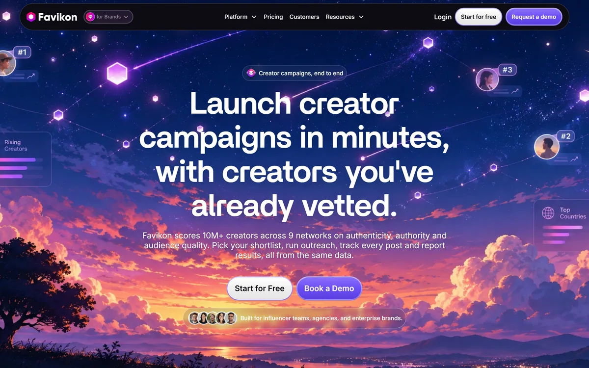 Favikon screenshot
