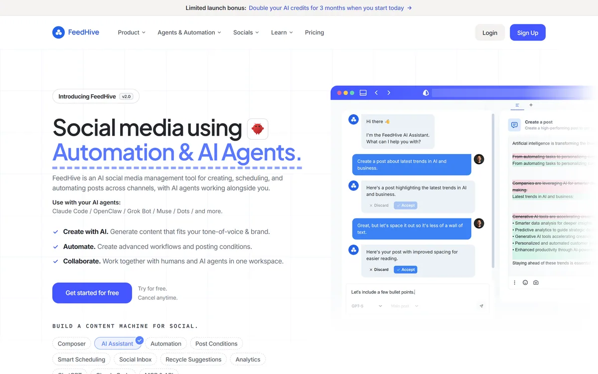 FeedHive screenshot