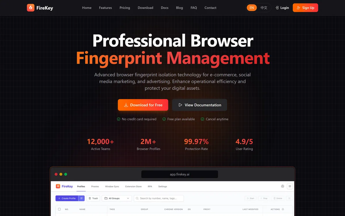 FireKey screenshot