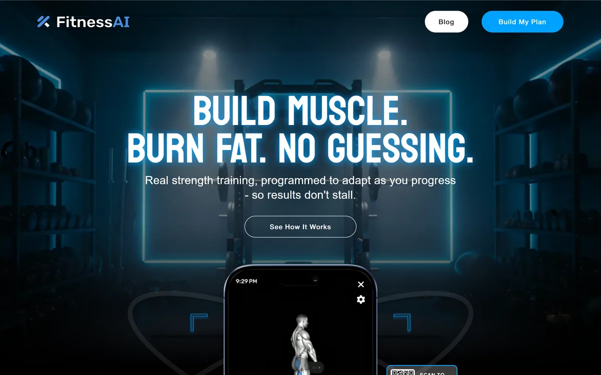 FitnessAI screenshot