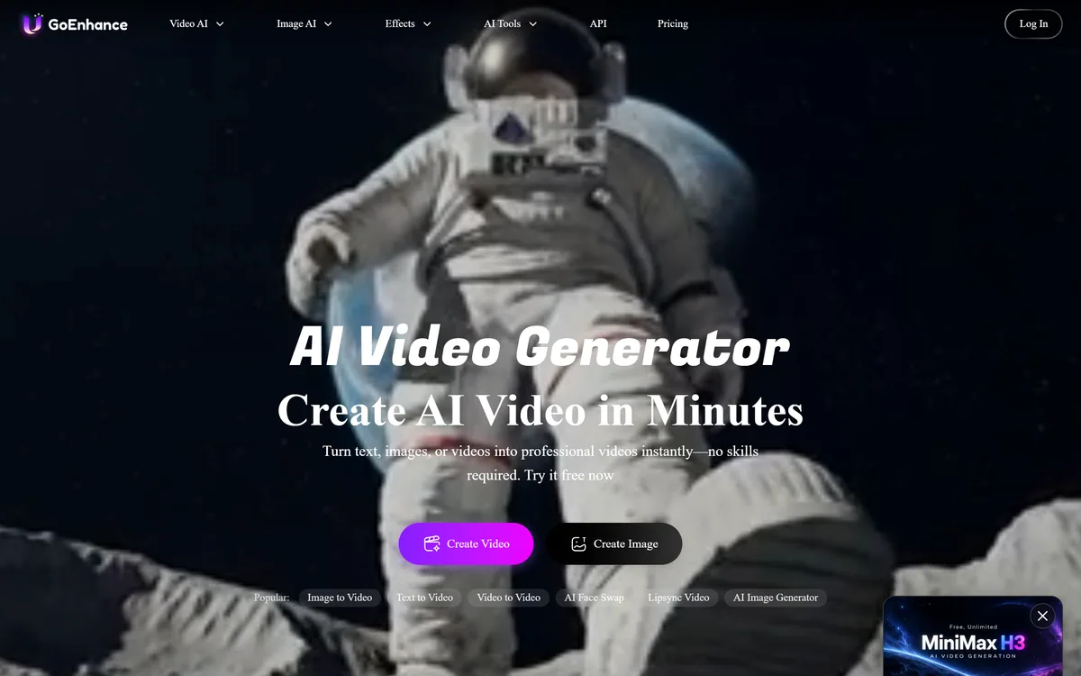 GoEnhance AI screenshot