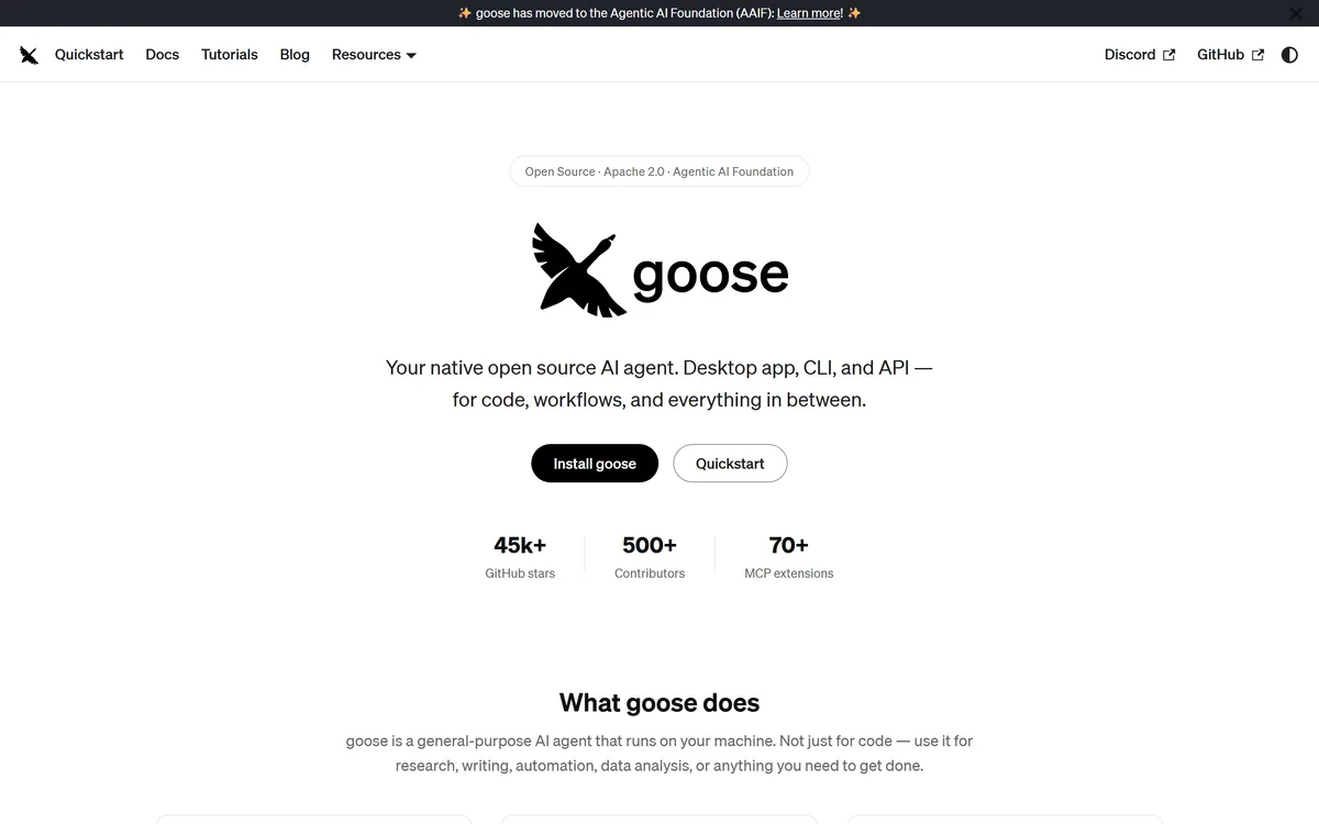 Goose screenshot