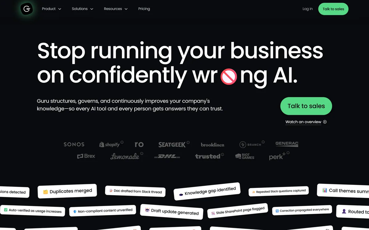 Guru screenshot