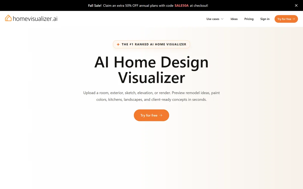 Home Visualizer AI screenshot