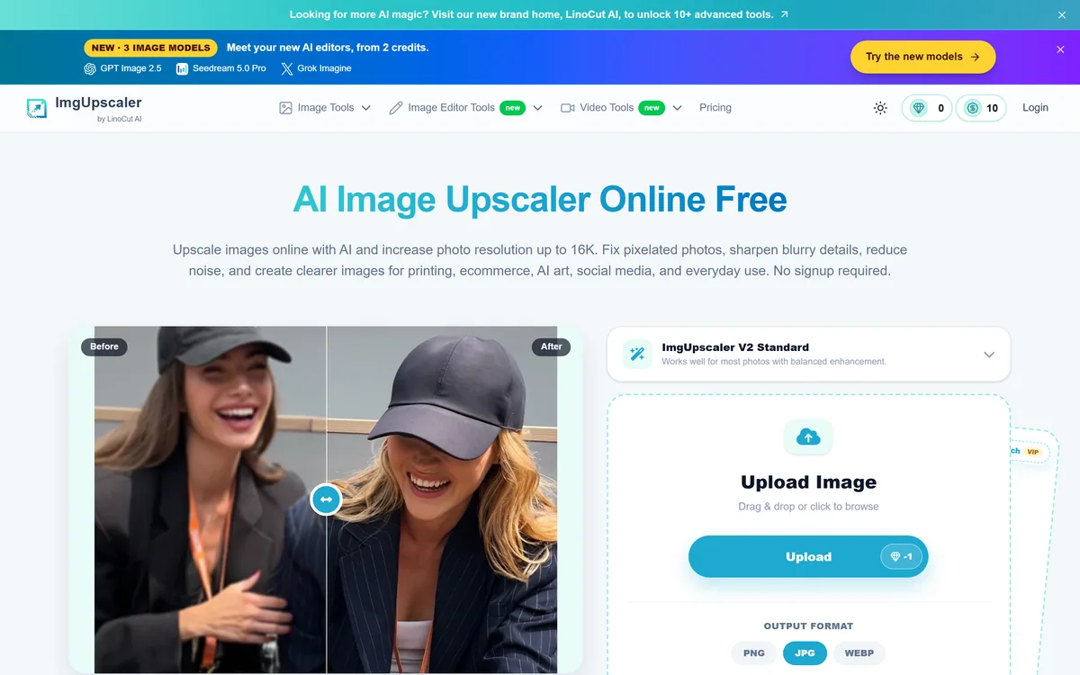 ImgUpscaler screenshot