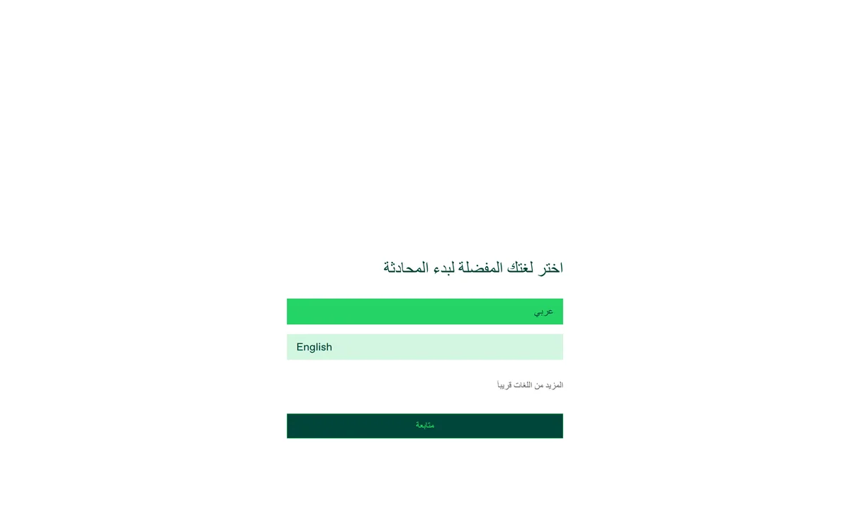 The JAIS Chat interface, a bilingual Arabic and English AI assistant