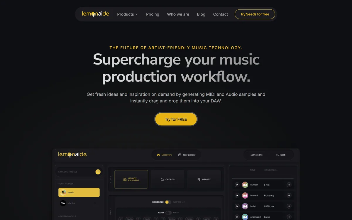 Lemonaide screenshot