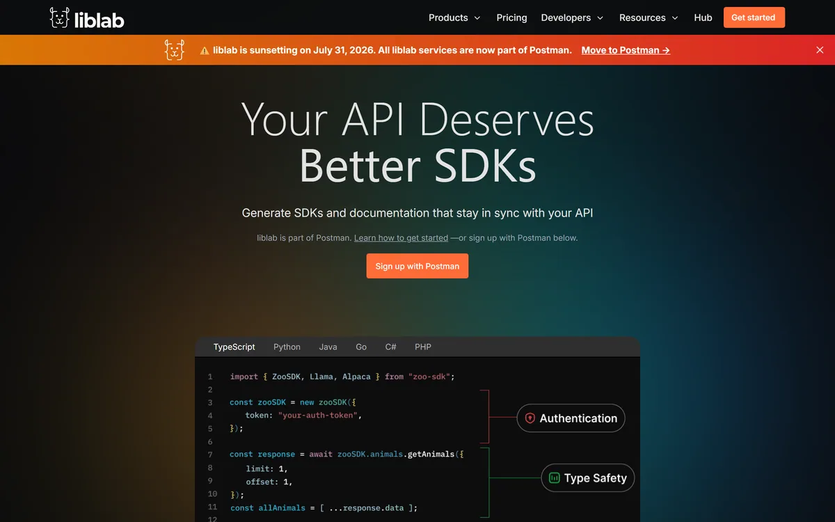 liblab screenshot
