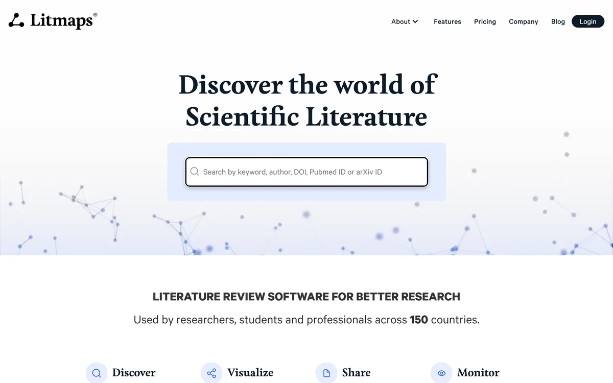 Litmaps screenshot