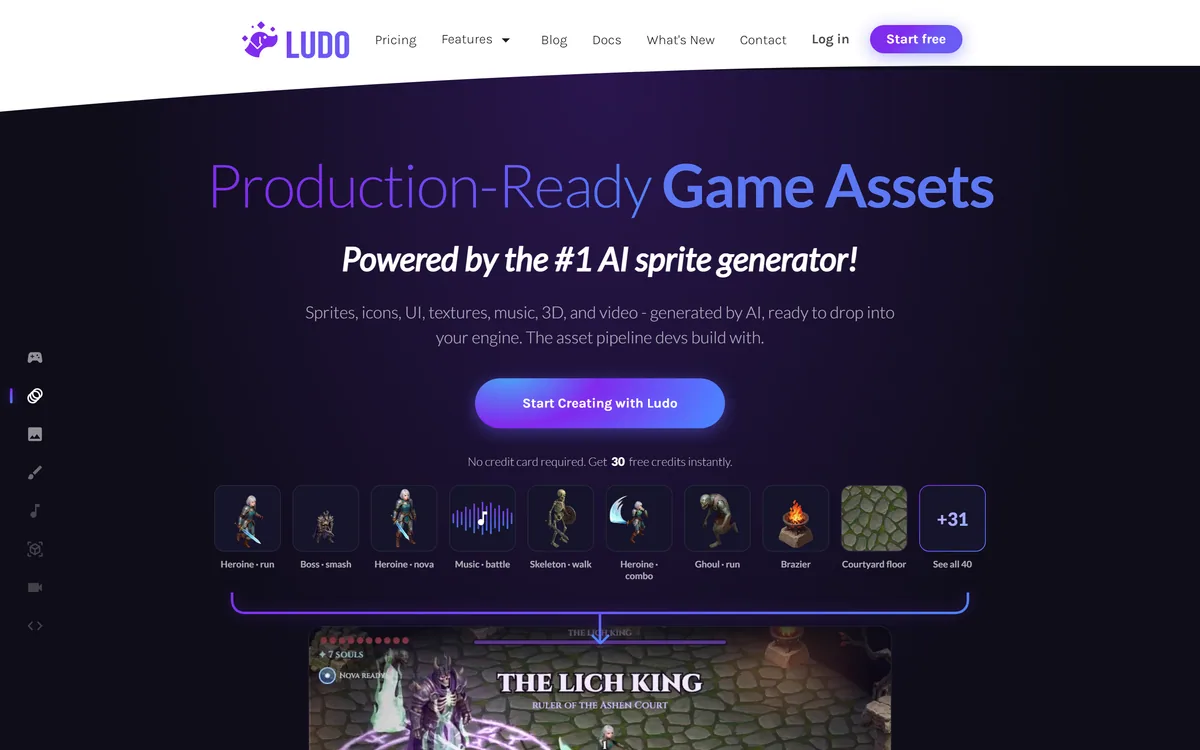 Ludo.ai screenshot