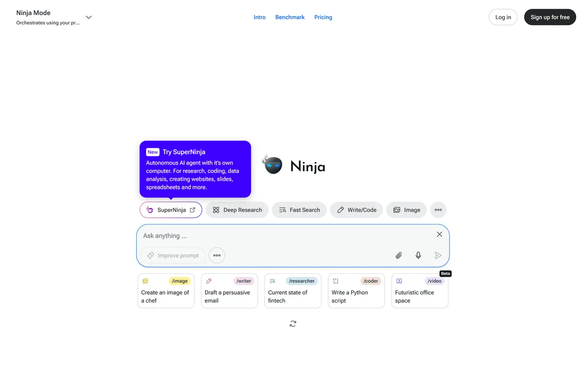 MyNinja AI screenshot
