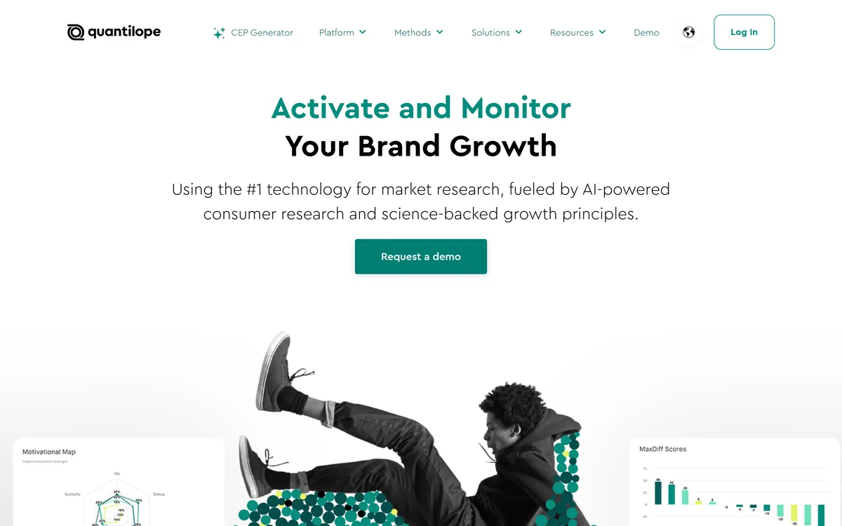 Quantilope screenshot