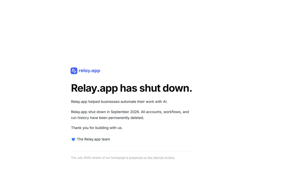 Relay.app screenshot