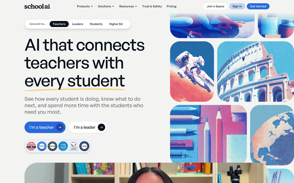 SchoolAI screenshot