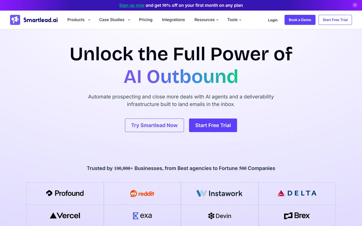 Smartlead screenshot
