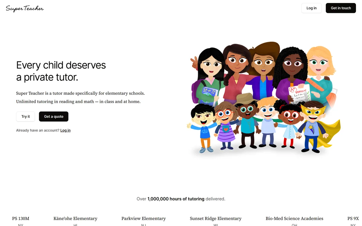 Super Teacher screenshot