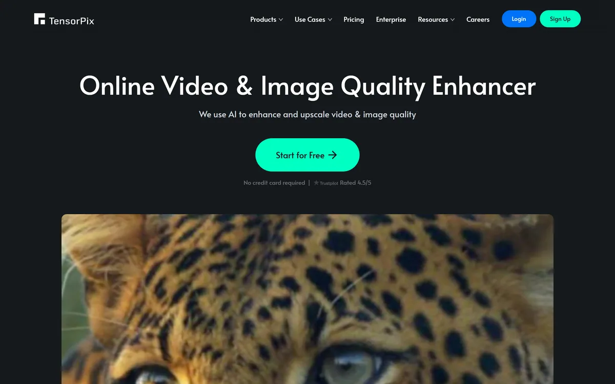 TensorPix screenshot